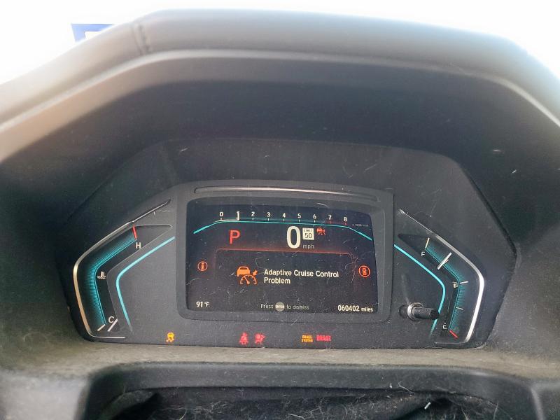 5FNRL6H5XNB012215 - 2022 HONDA ODYSSEY EX BLUE photo 9