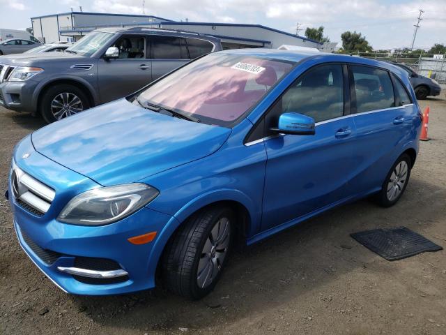 WDDVP9AB8FJ005851 - 2015 MERCEDES-BENZ B ELECTRIC BLUE photo 1