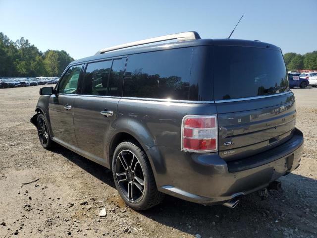 2FMHK6C82FBA17225 - 2015 FORD FLEX SEL GRAY photo 2