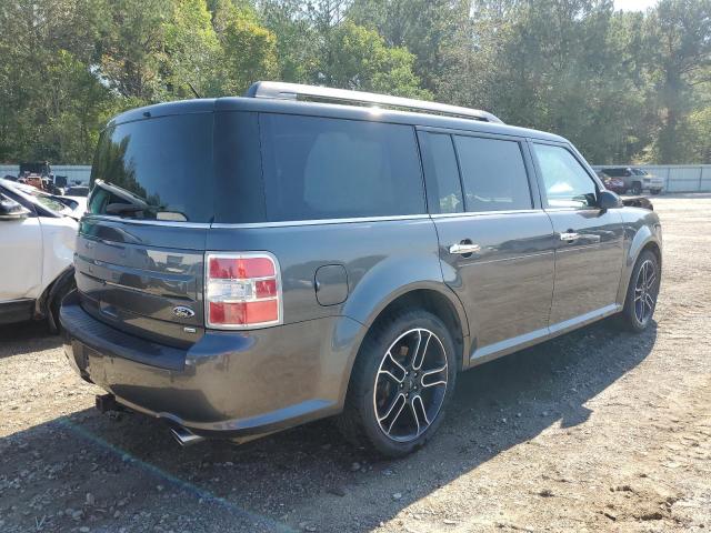 2FMHK6C82FBA17225 - 2015 FORD FLEX SEL GRAY photo 3