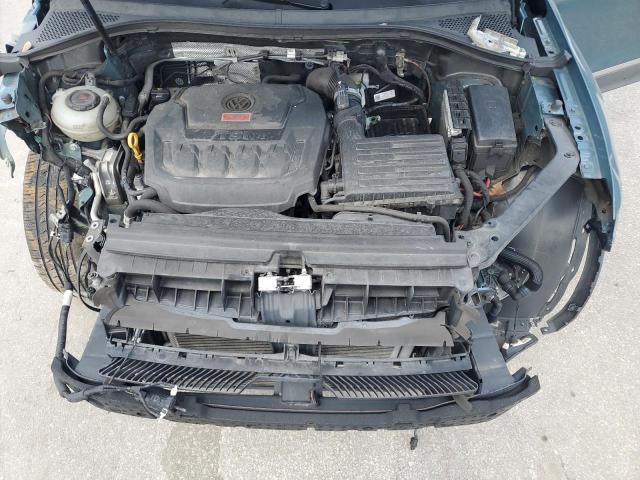 3VV3B7AX7LM075440 - 2020 VOLKSWAGEN TIGUAN SE BLUE photo 12