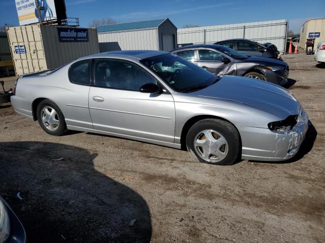 2G1WX12K839237414 - 2003 CHEVROLET MONTE CARL SS SILVER photo 4