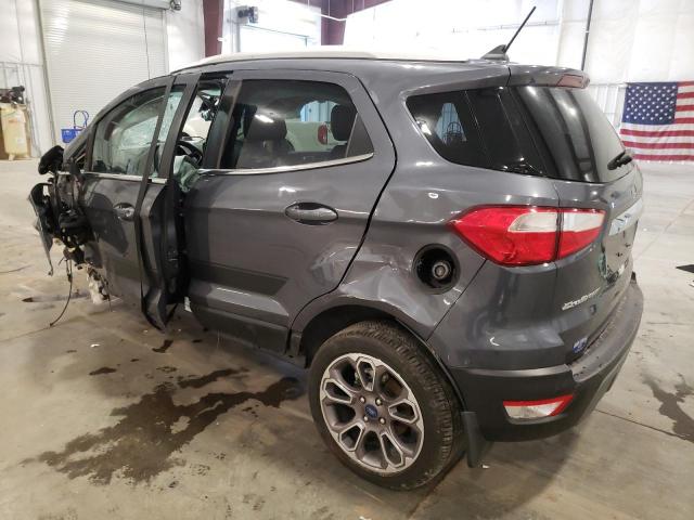 MAJ6S3KL8NC464937 - 2022 FORD ECOSPORT TITANIUM GRAY photo 2