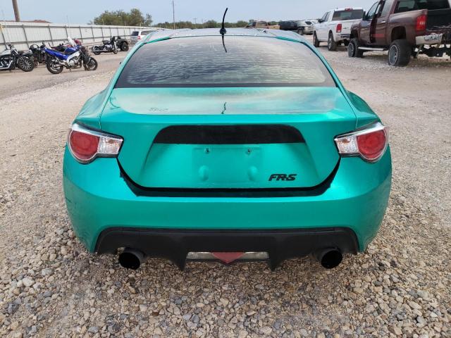 JF1ZNAA10D1710141 - 2013 TOYOTA SCION FR-S მწვანე ფოტო 6