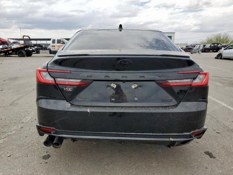 4T1DAACK2SU566167 - 2025 TOYOTA CAMRY XSE BLACK photo 6