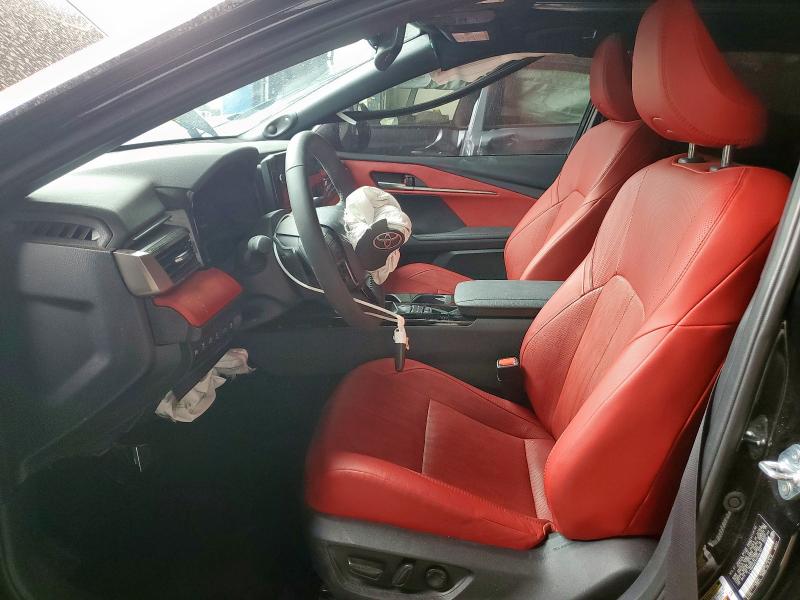 4T1DAACK2SU566167 - 2025 TOYOTA CAMRY XSE BLACK photo 7