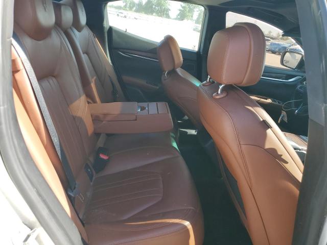 ZAM57RTA2E1126867 - 2014 MASERATI GHIBLI S WHITE photo 10