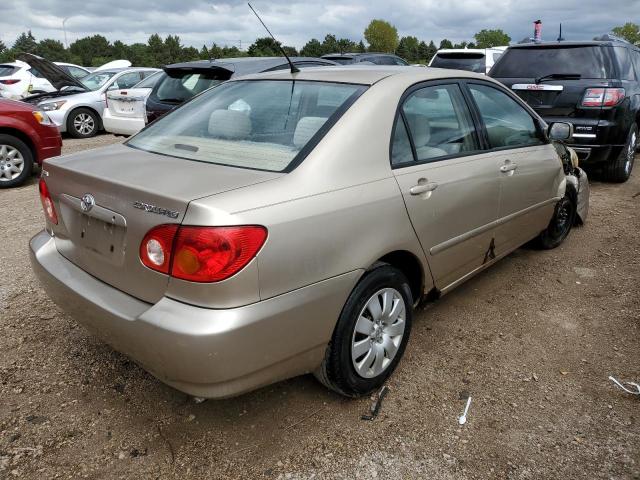 1NXBR32E74Z295617 - 2004 TOYOTA COROLLA CE BEIGE photo 3