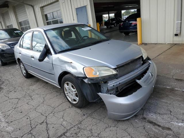 2HGES16102H583675 - 2002 HONDA CIVIC DX SILVER photo 4