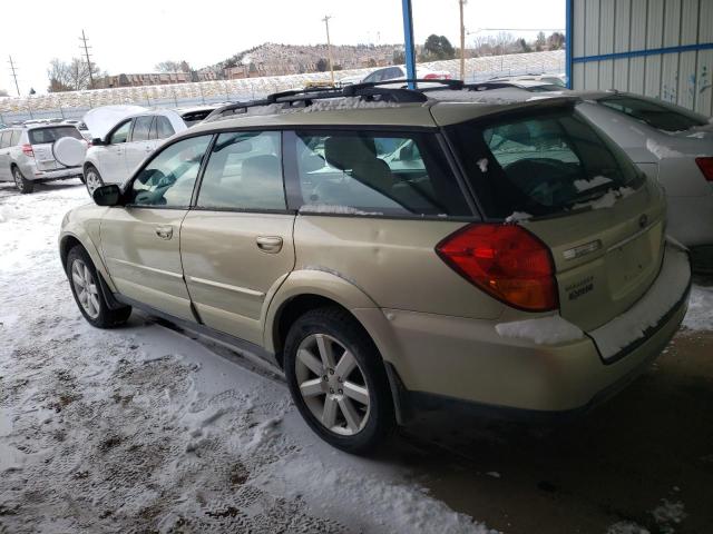 4S4BP62C866344997 - 2006 SUBARU LEGACY OUTBACK 2.5I LIMITED GOLD photo 2