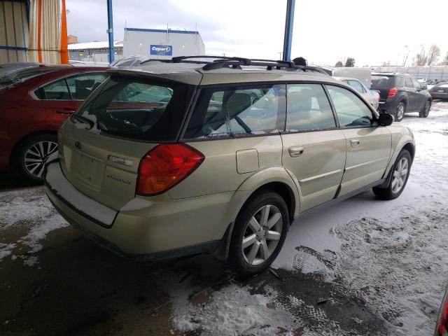 4S4BP62C866344997 - 2006 SUBARU LEGACY OUTBACK 2.5I LIMITED GOLD photo 3