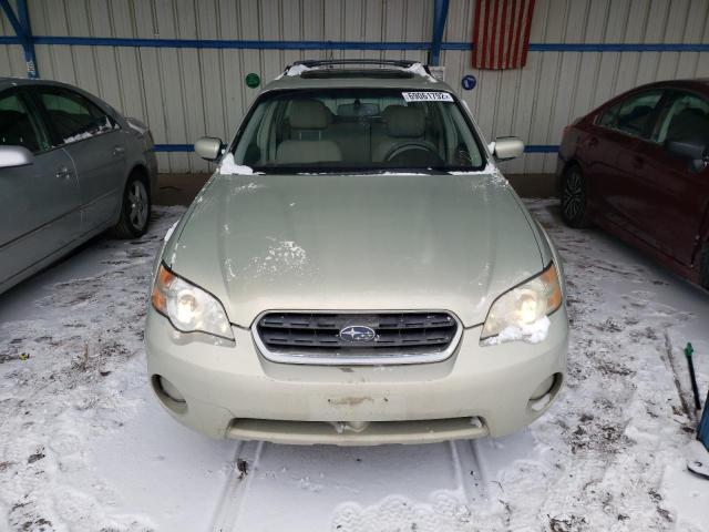 4S4BP62C866344997 - 2006 SUBARU LEGACY OUTBACK 2.5I LIMITED GOLD photo 5