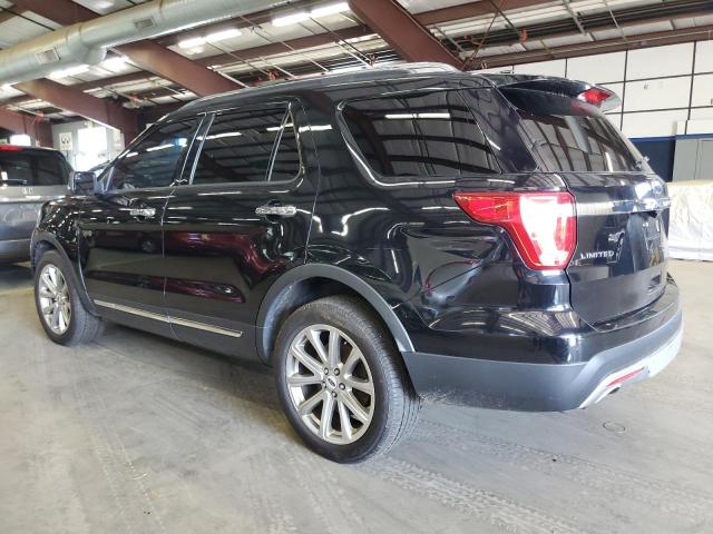 1FM5K8F82HGC91966 - 2017 FORD EXPLORER LIMITED BLACK photo 2