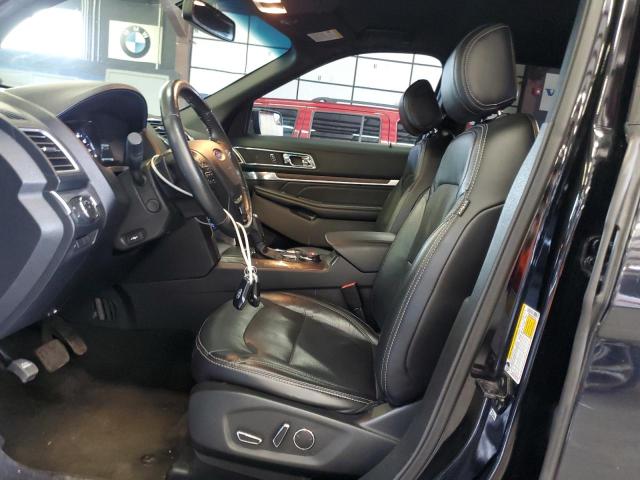 1FM5K8F82HGC91966 - 2017 FORD EXPLORER LIMITED BLACK photo 7