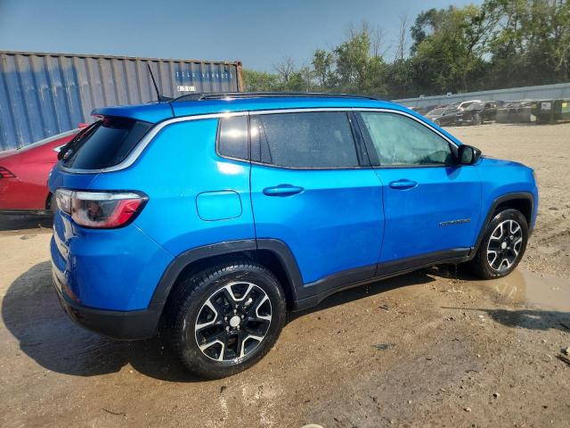 3C4NJDBB8NT115447 - 2022 JEEP COMPASS LATITUDE 蓝色 照片 3
