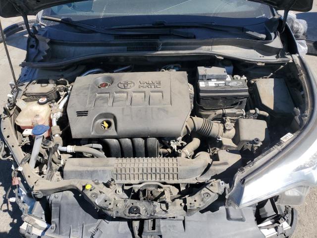 NMTKHMBX2JR026633 - 2018 TOYOTA C-HR XLE Gris photo 11