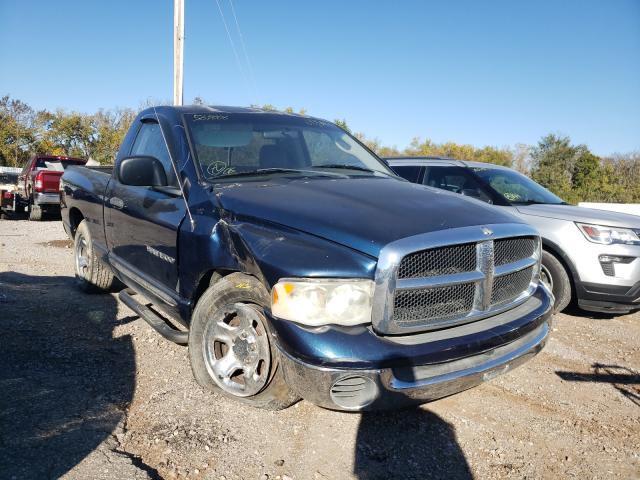 1D7HA16K85J569006 - 2005 DODGE RAM 1500 ST BLUE photo 1