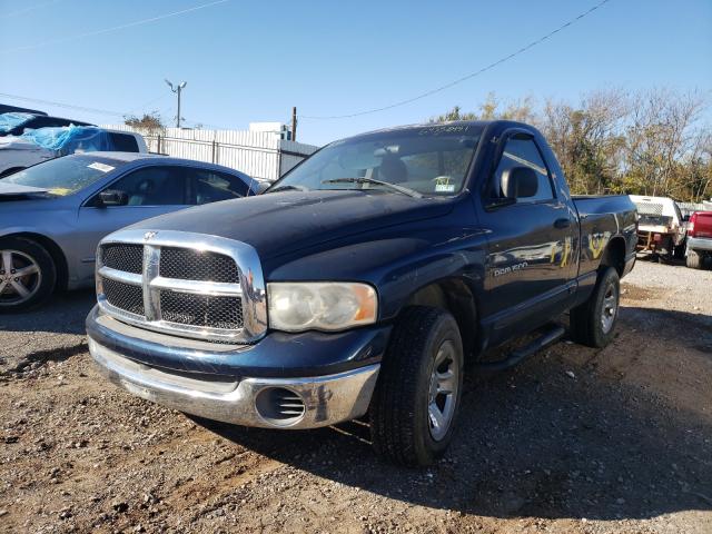 1D7HA16K85J569006 - 2005 DODGE RAM 1500 ST BLUE photo 2