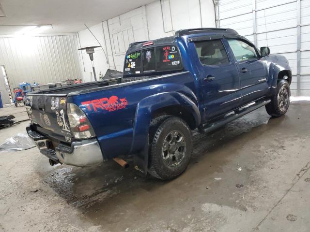 5TELU42N87Z415238 - 2007 TOYOTA TACOMA DOUBLE CAB BLUE photo 3