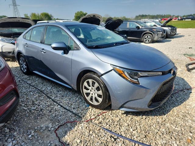 5YFEPMAE2MP207410 - 2021 TOYOTA COROLLA LE BLUE photo 4