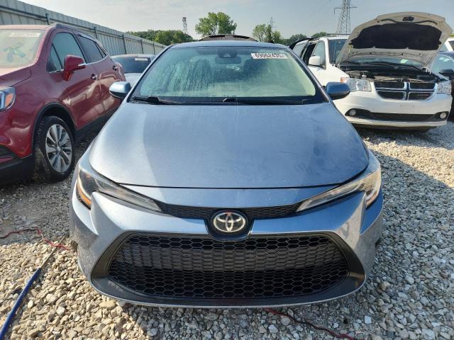 5YFEPMAE2MP207410 - 2021 TOYOTA COROLLA LE BLUE photo 5