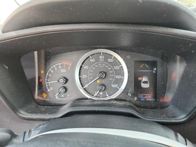 5YFEPMAE2MP207410 - 2021 TOYOTA COROLLA LE BLUE photo 9