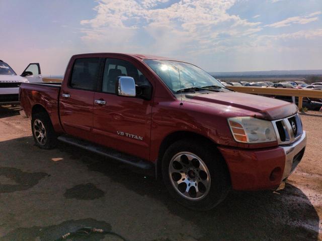 1N6AA07A15N505049 - 2005 NISSAN TITAN XE Қызыл фото 4
