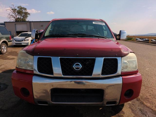 1N6AA07A15N505049 - 2005 NISSAN TITAN XE Қызыл фото 5