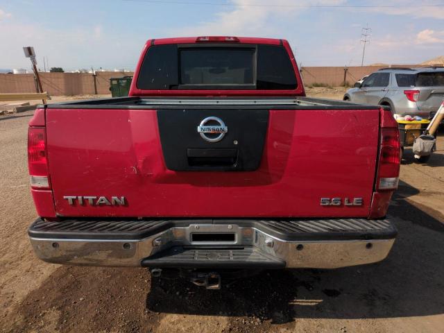 1N6AA07A15N505049 - 2005 NISSAN TITAN XE Қызыл фото 6