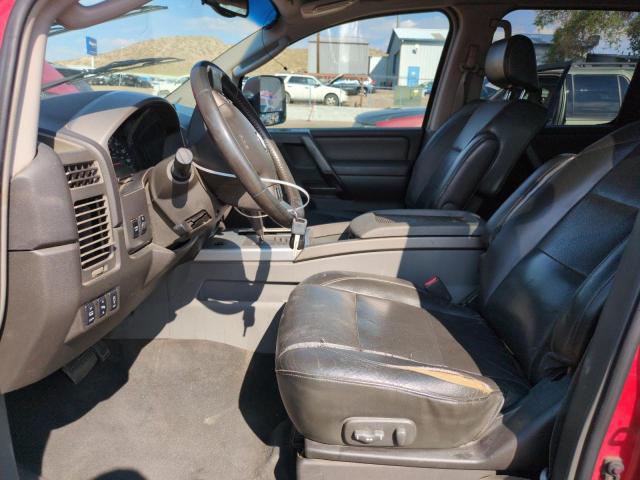 1N6AA07A15N505049 - 2005 NISSAN TITAN XE Қызыл фото 7