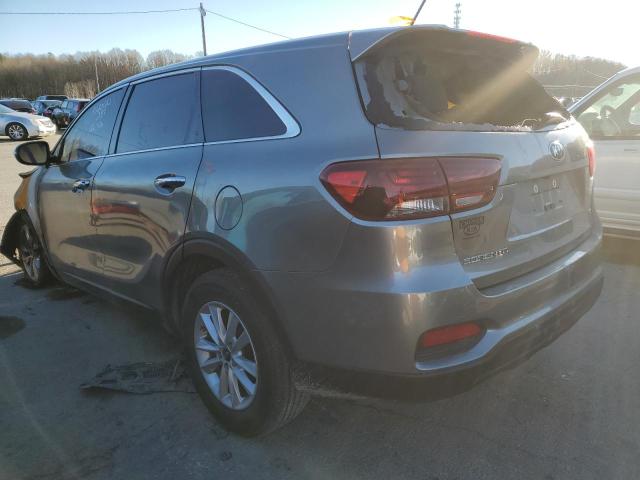 5XYPG4A3XKG534310 - 2019 KIA SORENTO L SILVER photo 2