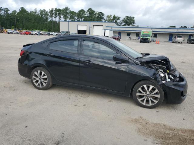 KMHCT4AE4HU284531 - 2017 HYUNDAI ACCENT SE BLACK photo 4
