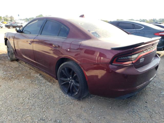 2C3CDXHG2JH119035 - 2018 DODGE CHARGER SXT PLUS BURGUNDY photo 2