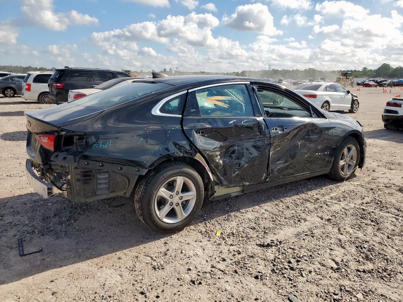 1G1ZB5ST1LF144429 - 2020 CHEVROLET MALIBU LS შავი ფოტო 3