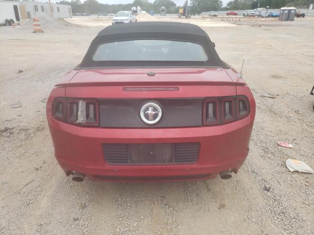 1ZVBP8EM9D5215395 - 2013 FORD MUSTANG BURGUNDY photo 6