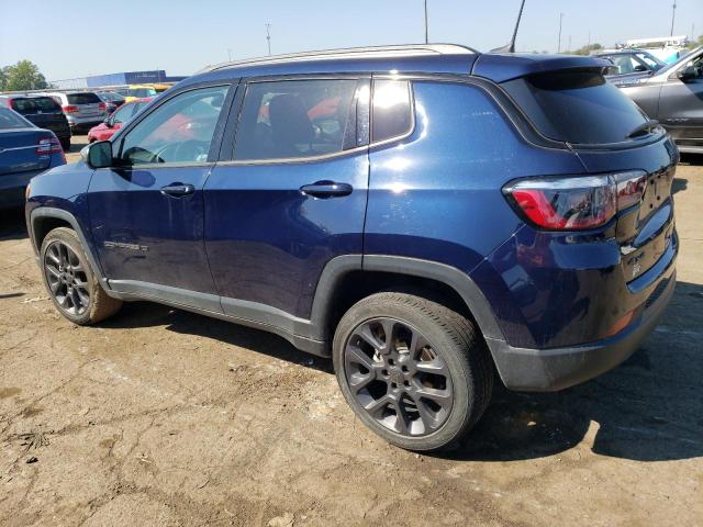 3C4NJDEB4MT546488 - 2021 JEEP COMPASS 80TH EDITION BLUE photo 2