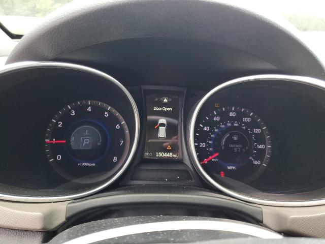 5XYZUDLB6GG354979 - 2016 HYUNDAI SANTA FE S TAN photo 9