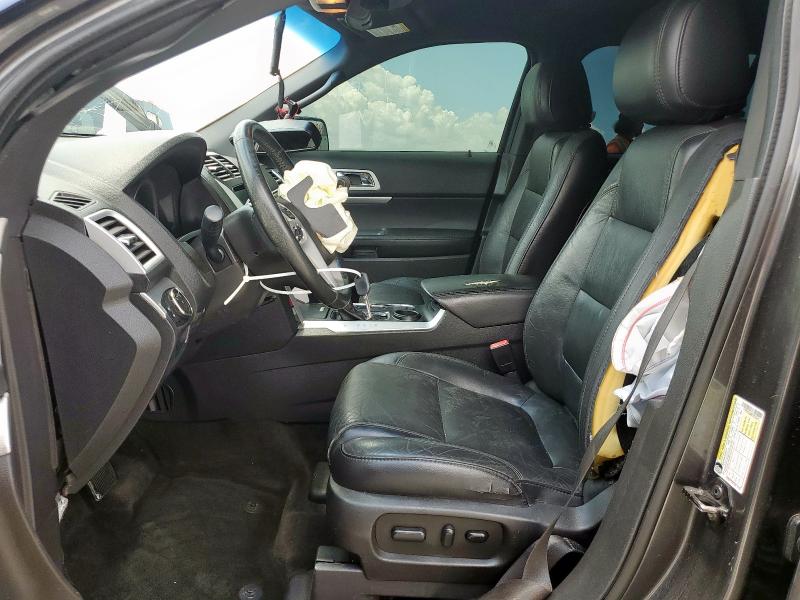 1FM5K7D88FGB18320 - 2015 FORD EXPLORER XLT CHARCOAL photo 7