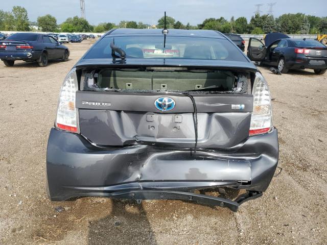 JTDKN3DU2A0035729 - 2010 TOYOTA PRIUS GRAY photo 6