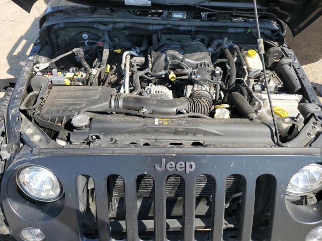 1C4BJWDG9HL684556 - 2017 JEEP WRANGLER U SPORT Siyah fotoğraf 11