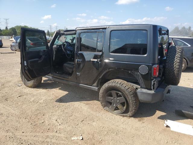 1C4BJWDG9HL684556 - 2017 JEEP WRANGLER U SPORT Siyah fotoğraf 2