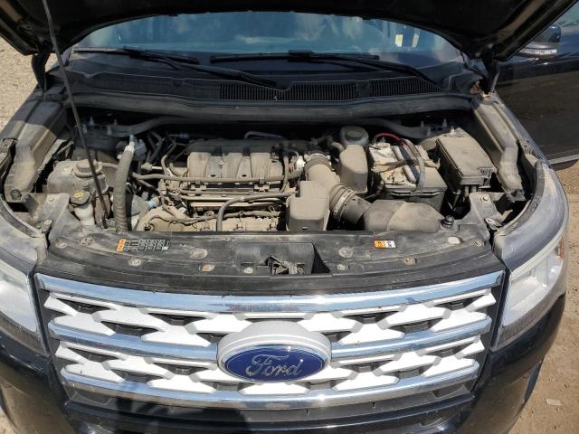 1FM5K7D87JGC83574 - 2018 FORD EXPLORER XLT Қара фото 11