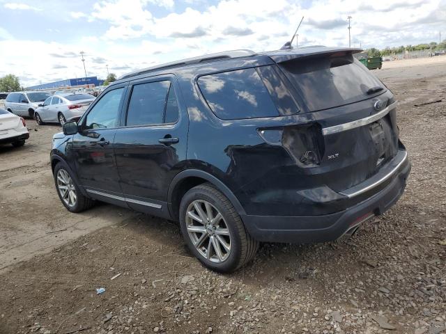 1FM5K7D87JGC83574 - 2018 FORD EXPLORER XLT Қара фото 2