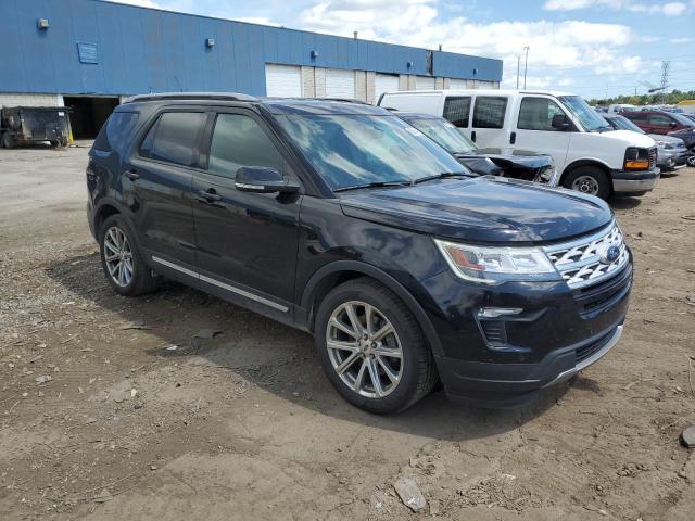 1FM5K7D87JGC83574 - 2018 FORD EXPLORER XLT Қара фото 4