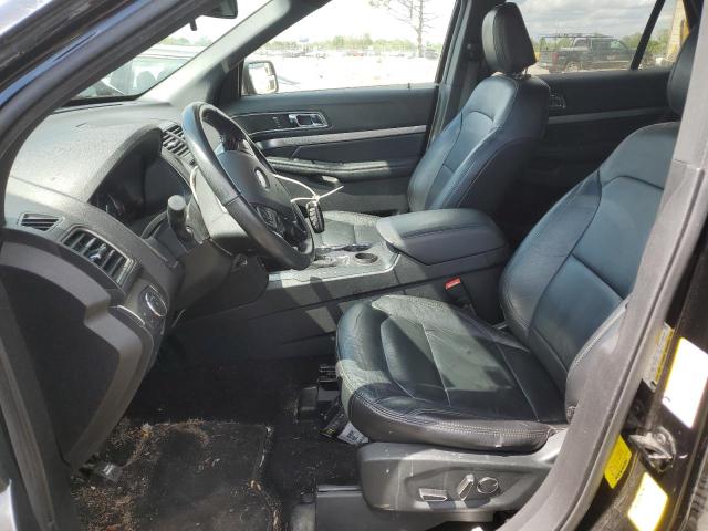 1FM5K7D87JGC83574 - 2018 FORD EXPLORER XLT Қара фото 7