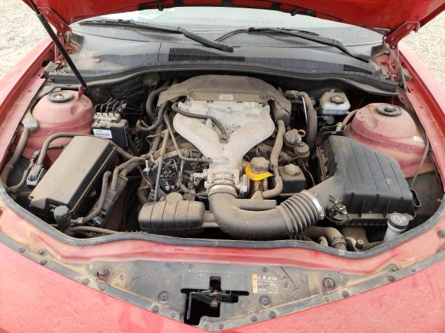 2G1FB1EDXB9143478 - 2011 CHEVROLET CAMARO LT RED photo 11