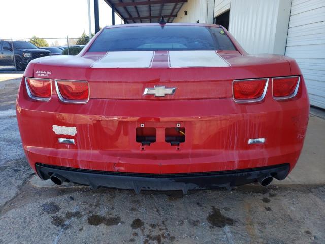 2G1FB1EDXB9143478 - 2011 CHEVROLET CAMARO LT RED photo 6