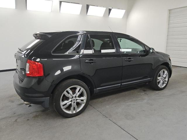 2FMDK4JC7DBB20907 - 2013 FORD EDGE SEL BLACK photo 3
