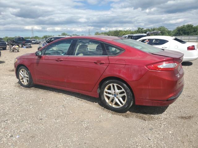 3FA6P0H70DR131772 - 2013 FORD FUSION SE RED photo 2