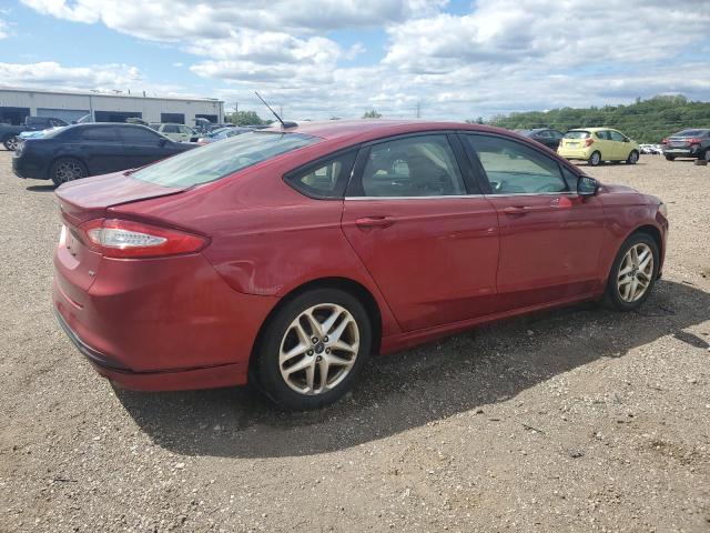 3FA6P0H70DR131772 - 2013 FORD FUSION SE RED photo 3